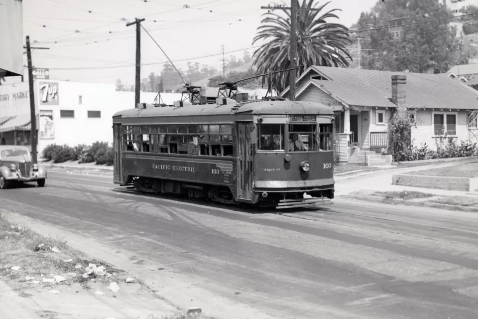 Pacific Electric streetcar